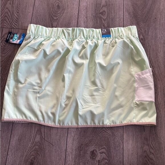 Columbia Light Green Athletic Skort - Picture 3 of 9